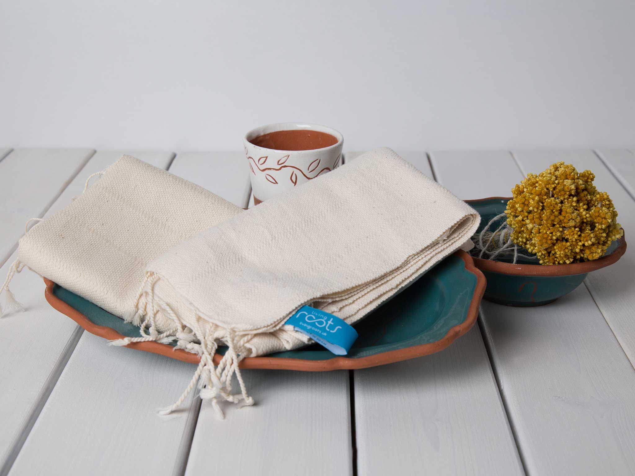 FRIENDS - Cotton Kitchen Tea Towels - livingroots uk