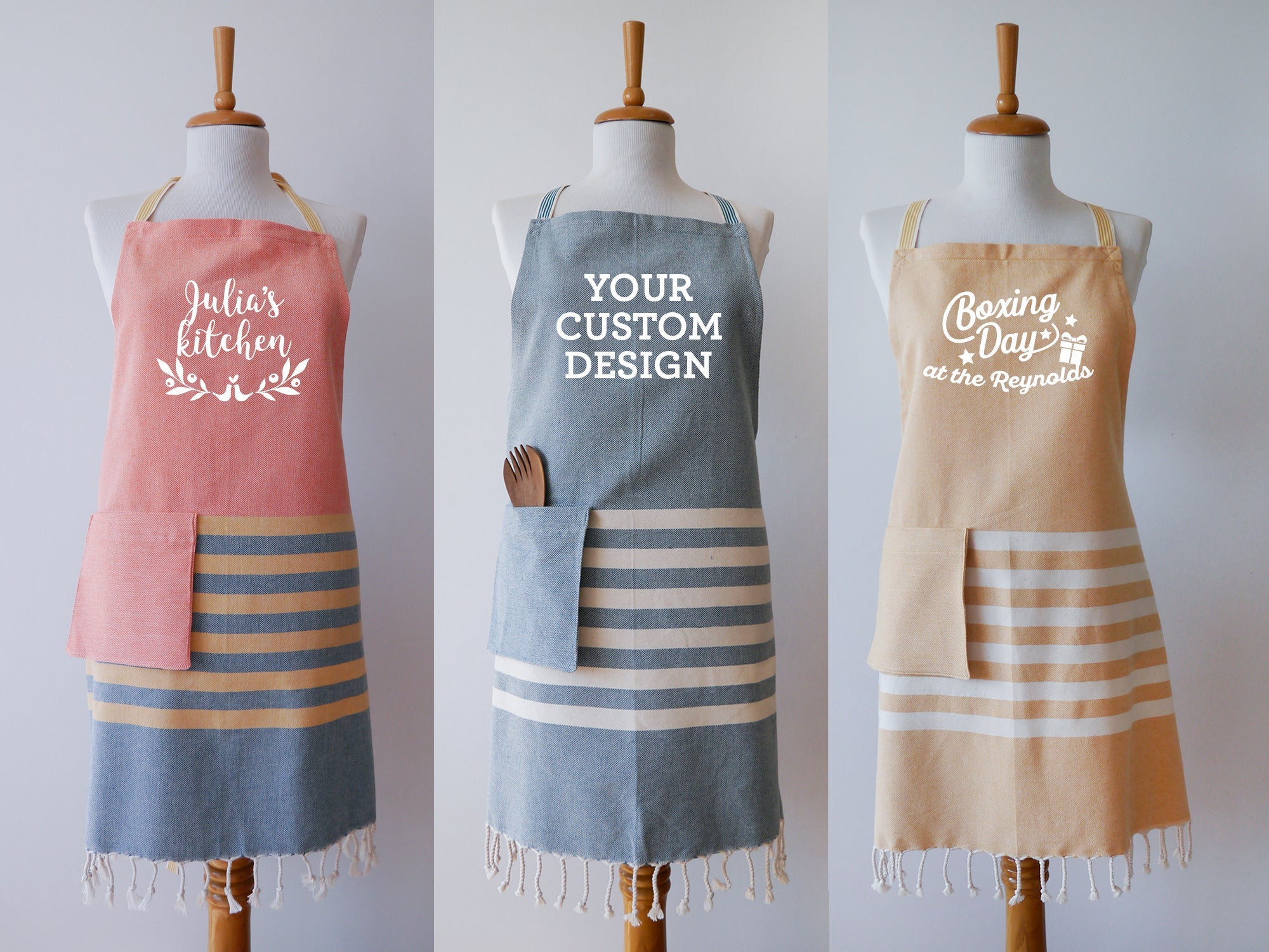 Personalised Cotton Aprons