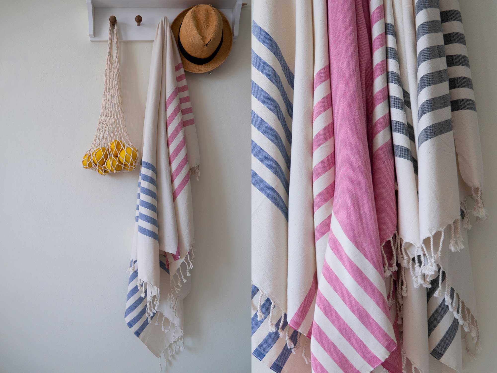 STACEY Beach Towel & Hand Towel Set