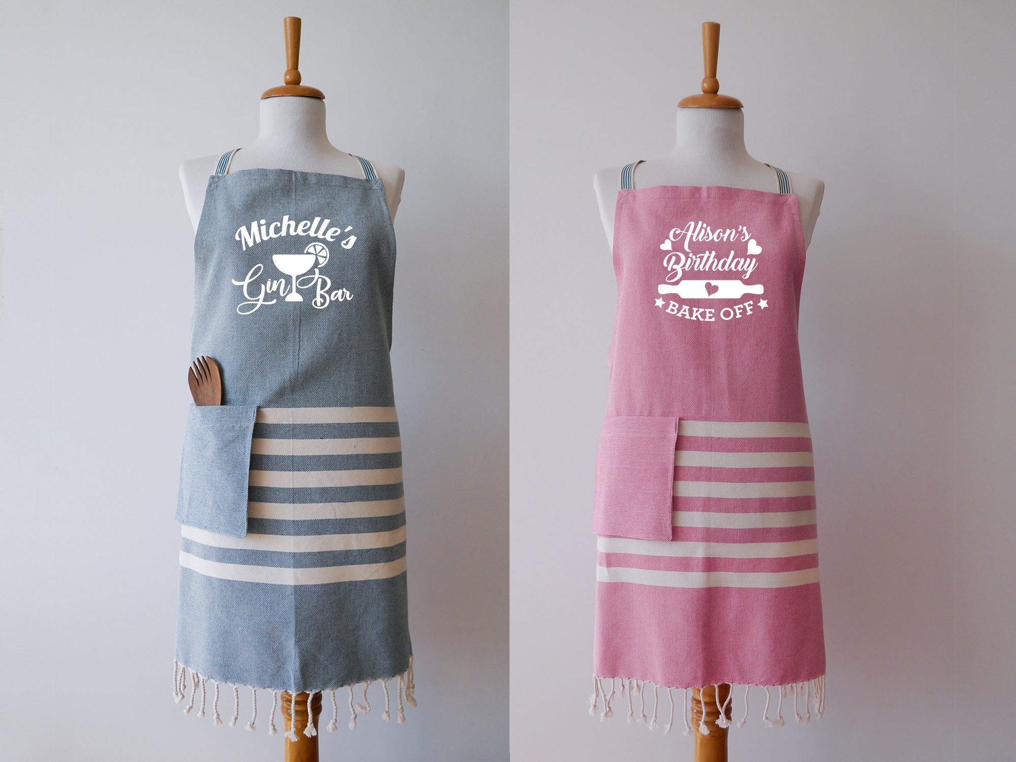 NATURE Personalised Apron and tea towels
