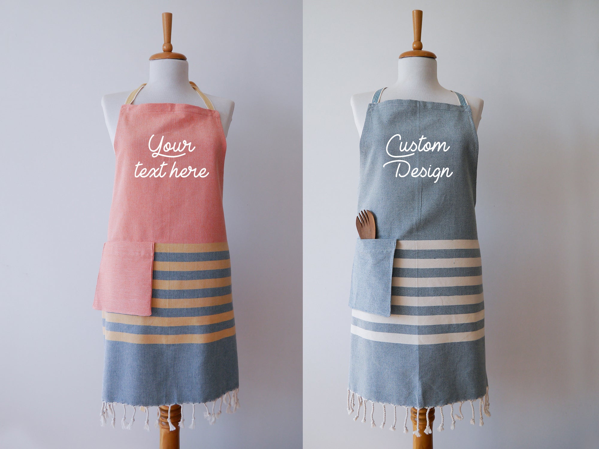 NATURE Personalised Apron and tea towels