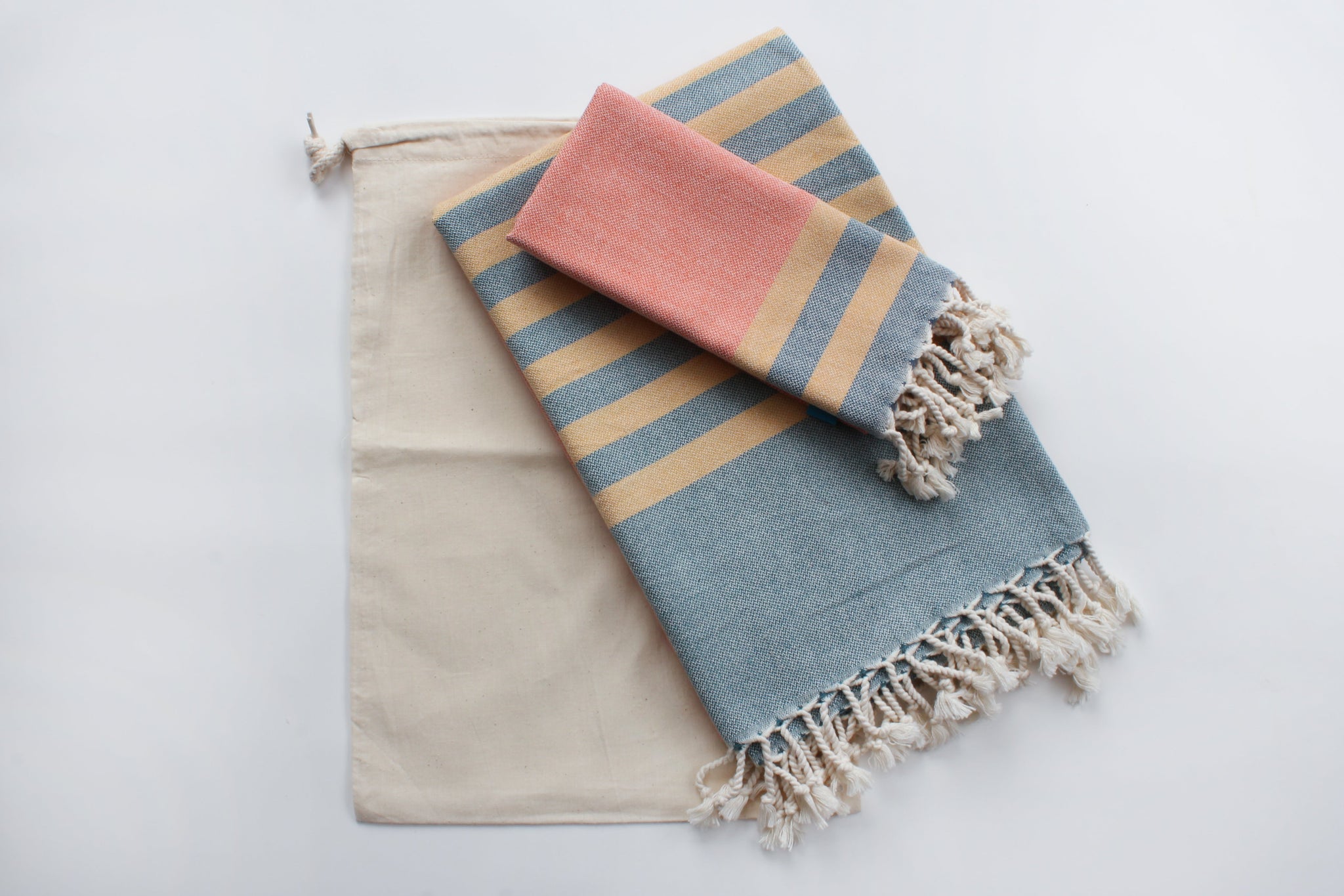 STACEY Beach Towel & Hand Towel Set