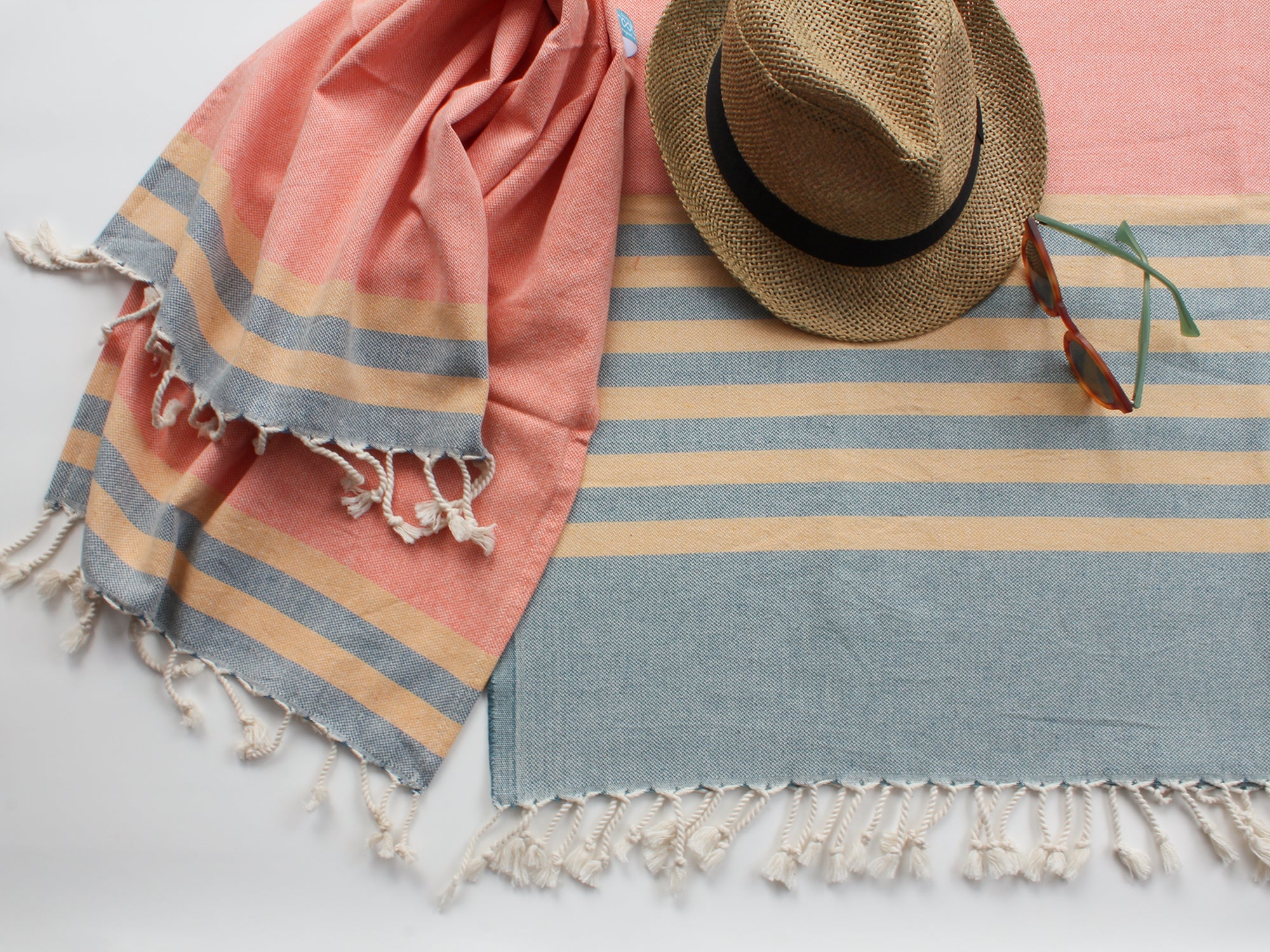 STACEY Beach Towel & Hand Towel Set