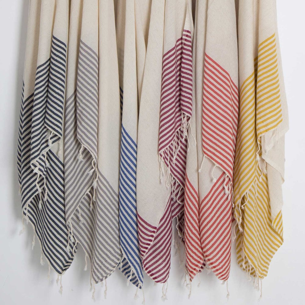 Breeze Beach Towel - livingroots uk