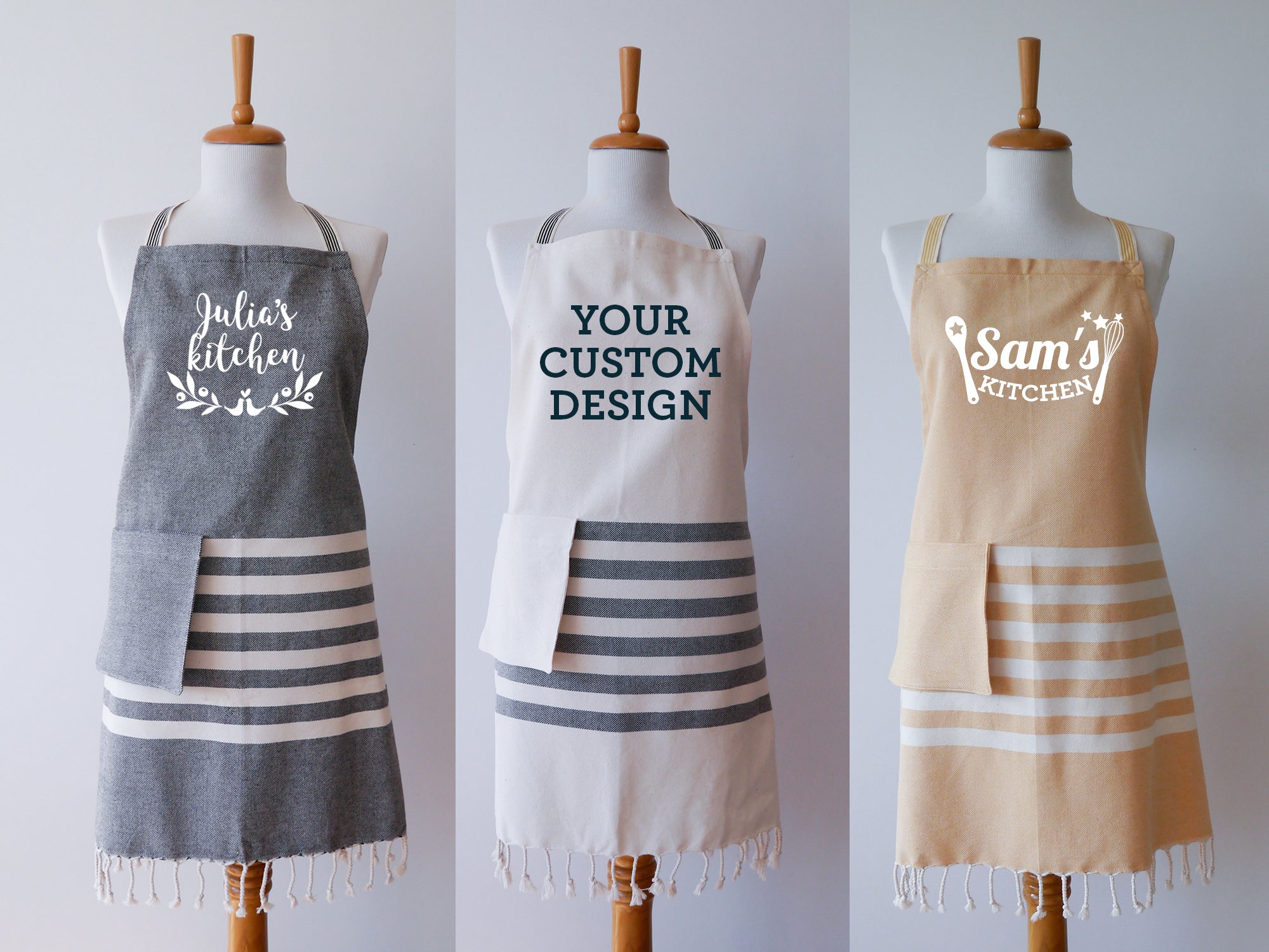 Personalised Cotton Aprons