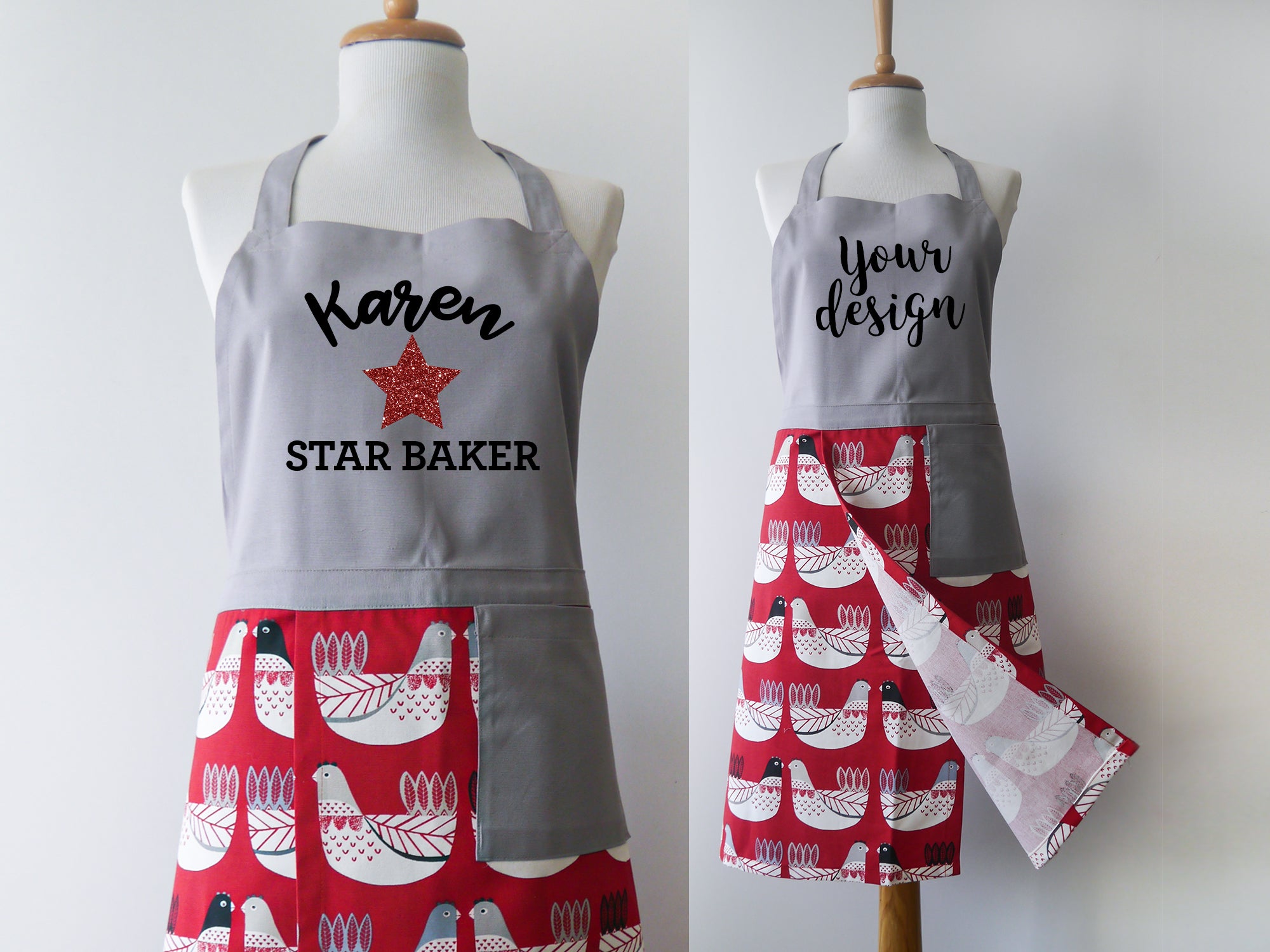 Personalised Premium Cotton Apron