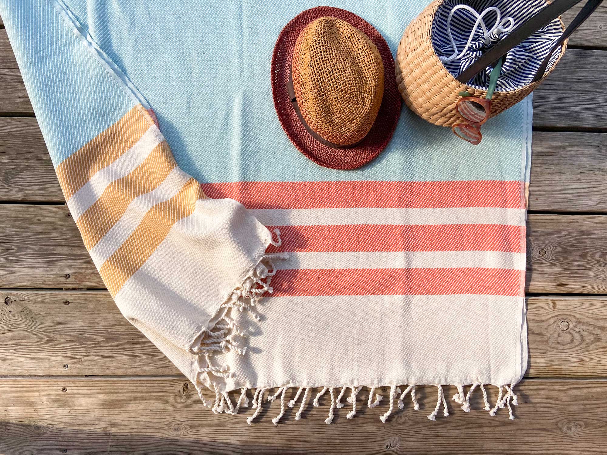 WATER STONES Larger Beach Towels & Sofa Throws