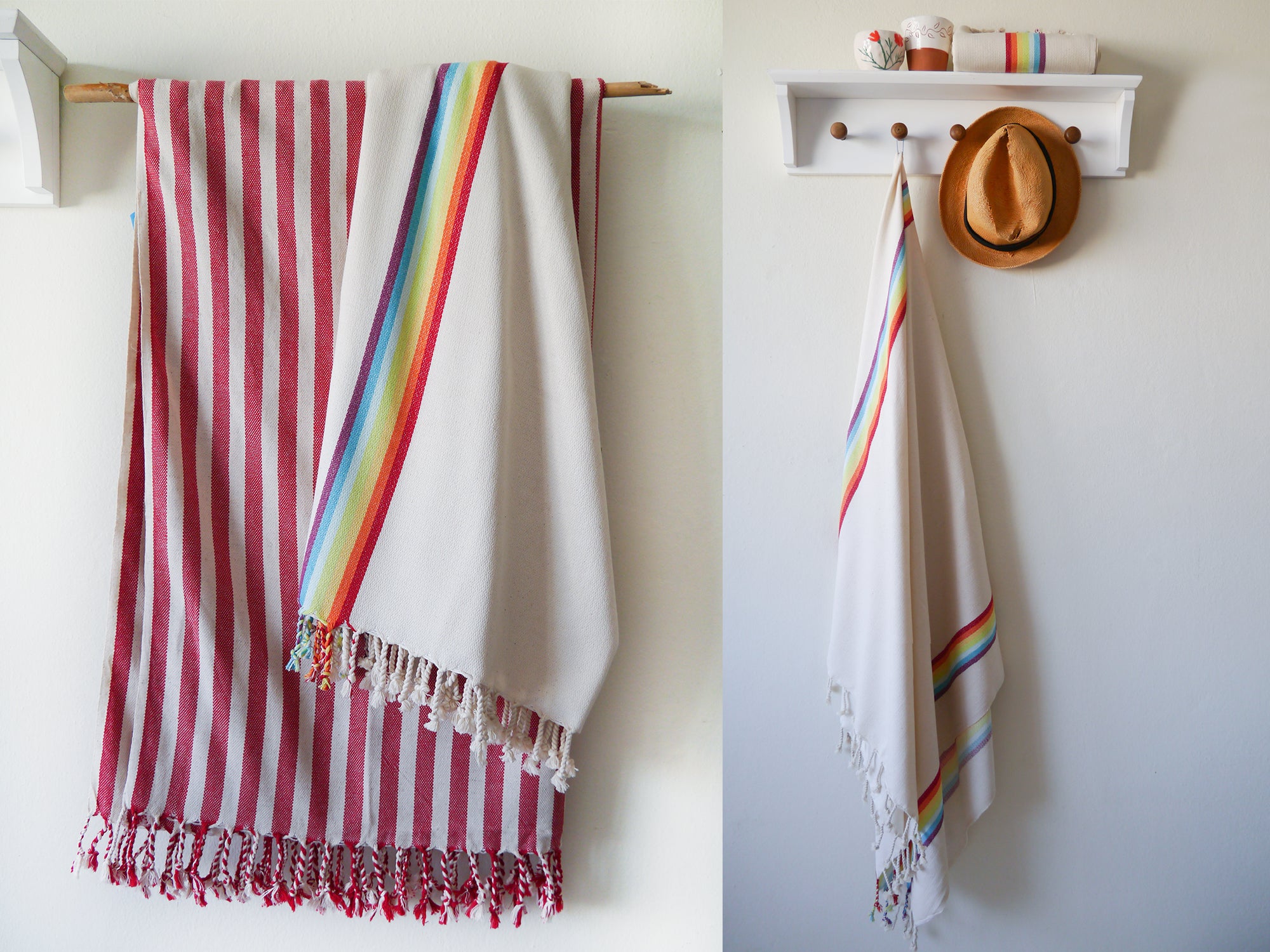 STRIPED Beach Towel & Shawl