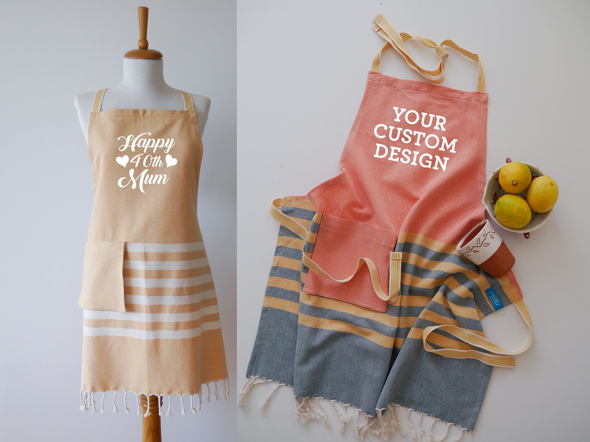 Personalised Cotton Aprons