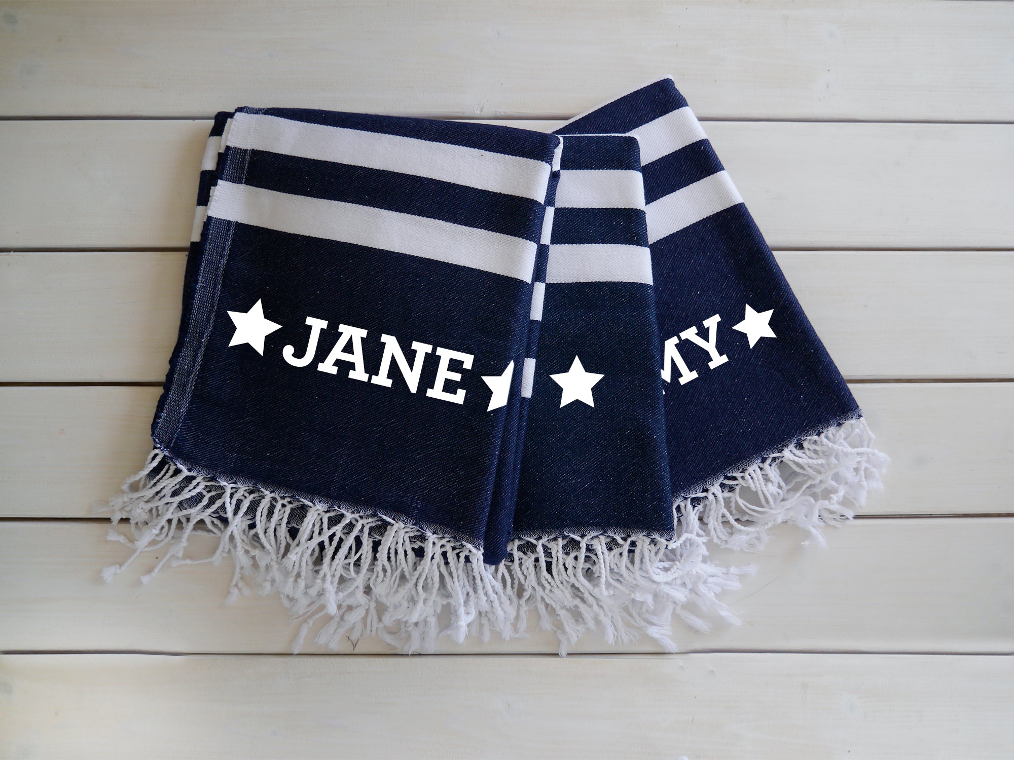 MARINE Beach Towel and carrier strap