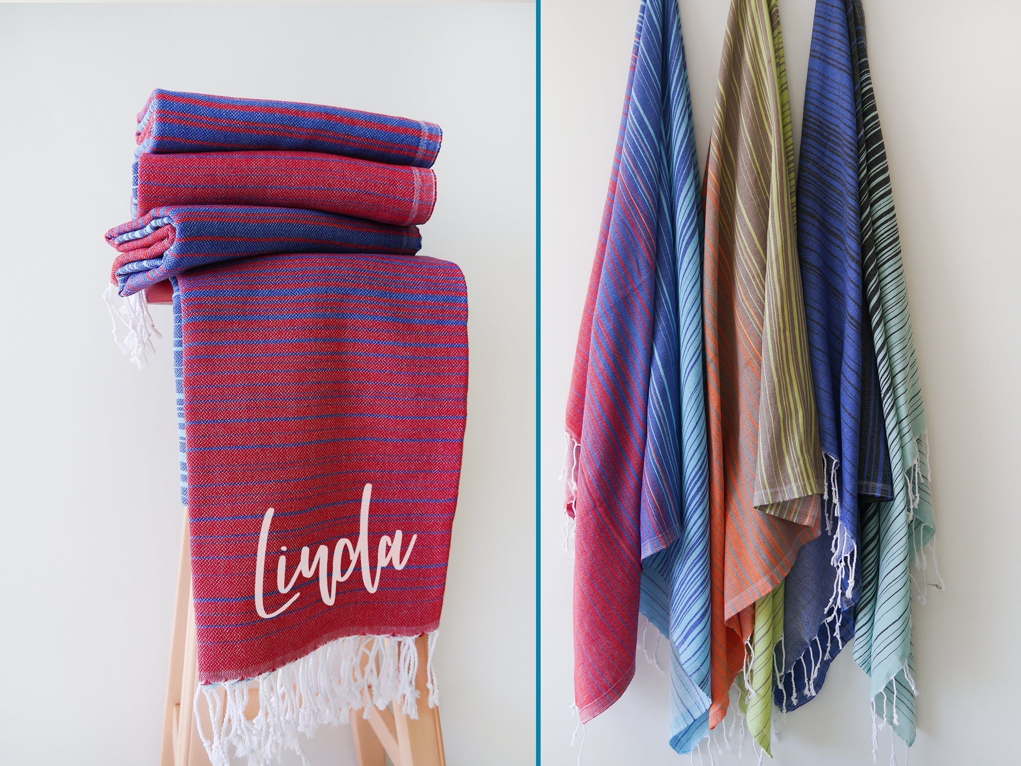 BOHO Beach Towel and carrier strap