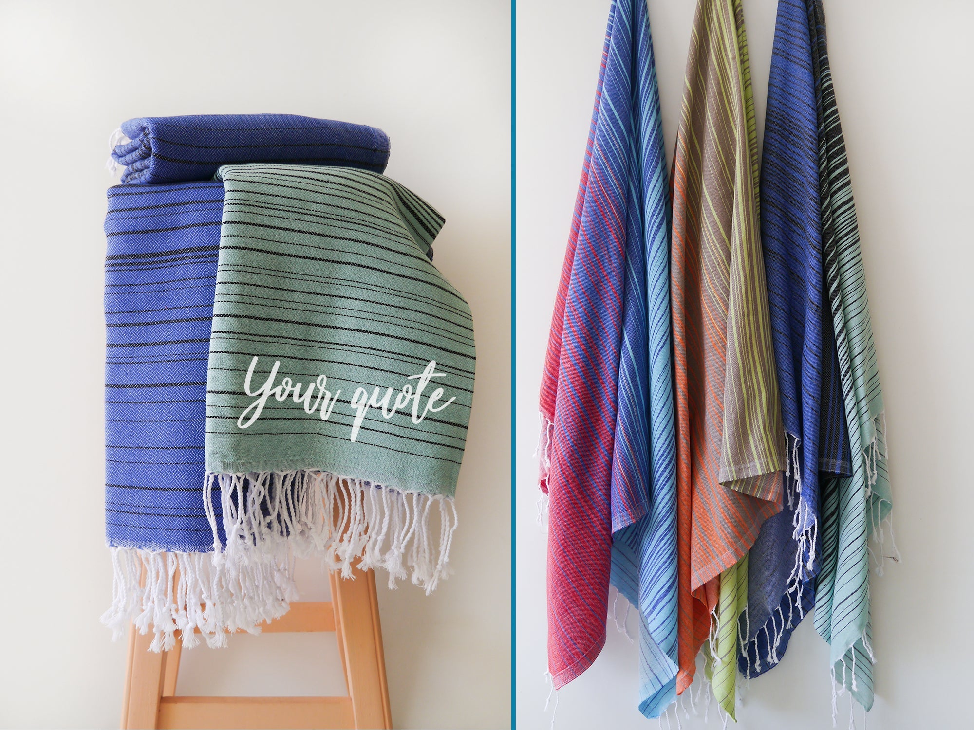 BOHO Beach Towel and carrier strap